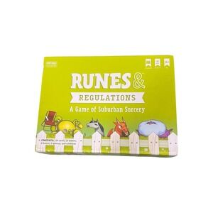 Runes & Regulations A Game of Suburban Sorcery Unstable Games Card Game Complete